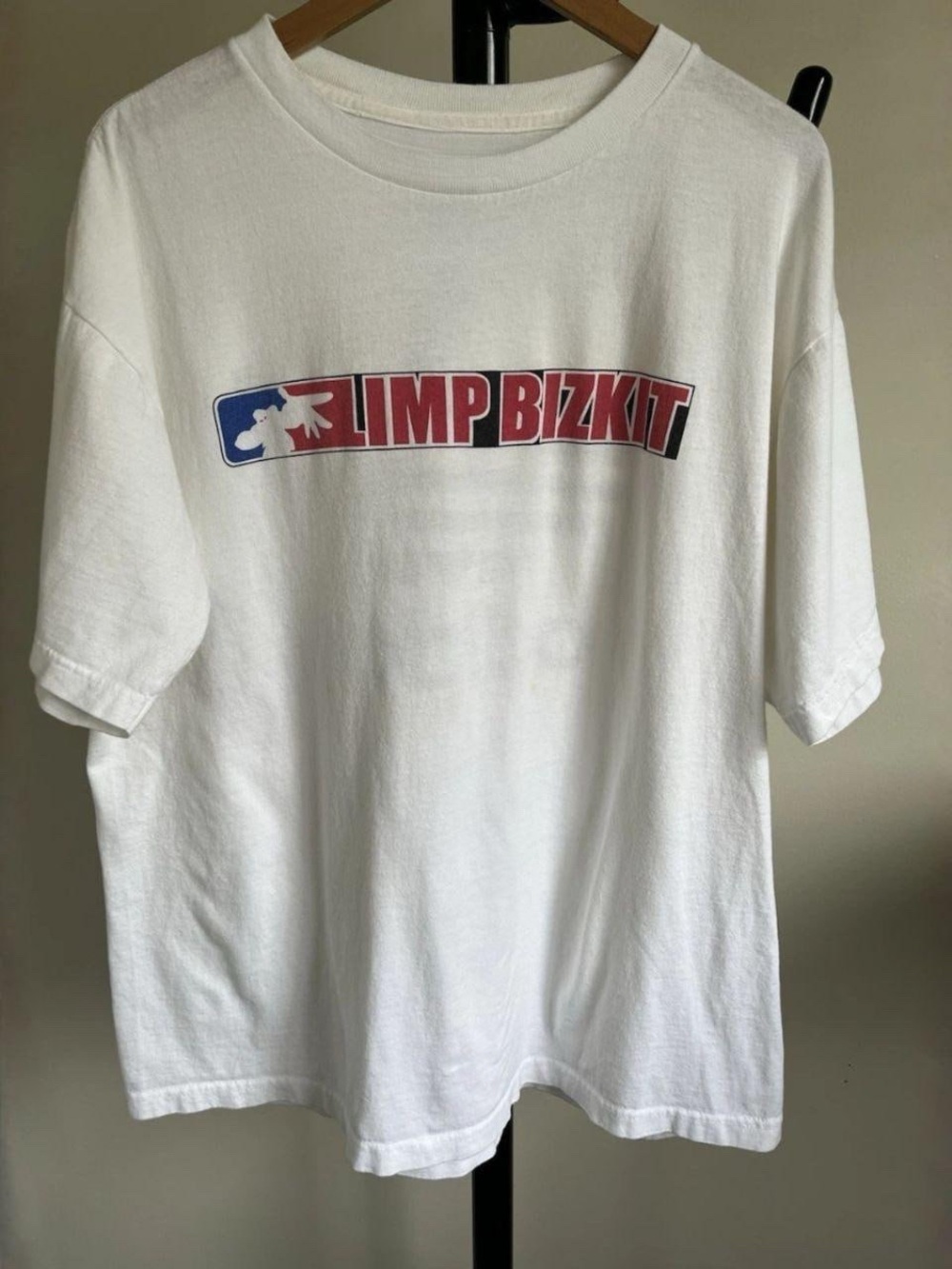 Limp biz kit White Graphic Band Tee